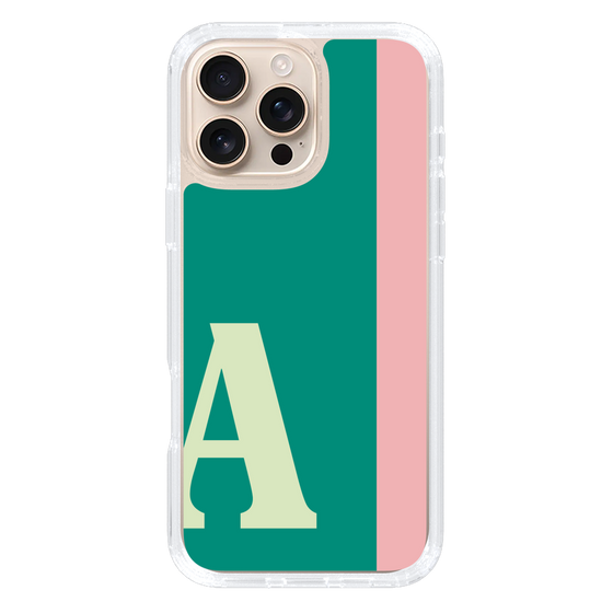 Slim Protection Case［ オリジナル - initial color line - A green ］