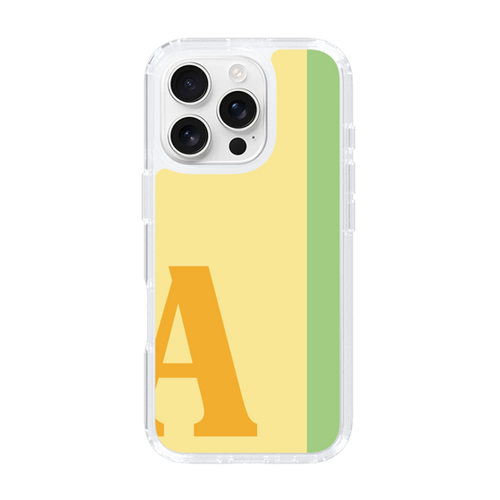 Slim Protection Case［ オリジナル - initial color line - A yellow ］