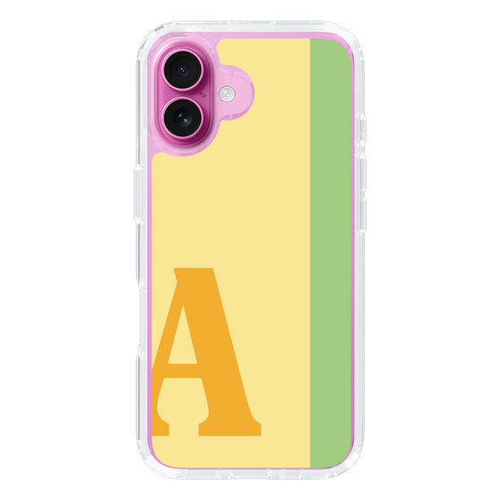 Slim Protection Case［ オリジナル - initial color line - A yellow ］