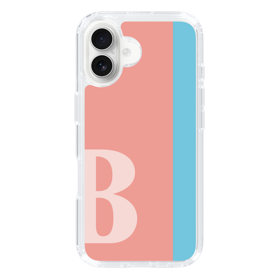 Slim Protection Case［ オリジナル - initial color line - B pink ］