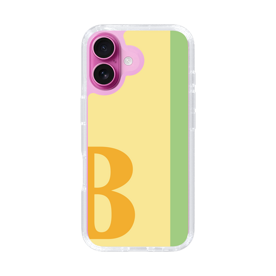 Slim Protection Case［ オリジナル - initial color line - B yellow ］