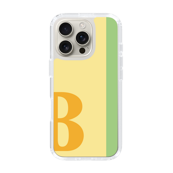 Slim Protection Case［ オリジナル - initial color line - B yellow ］