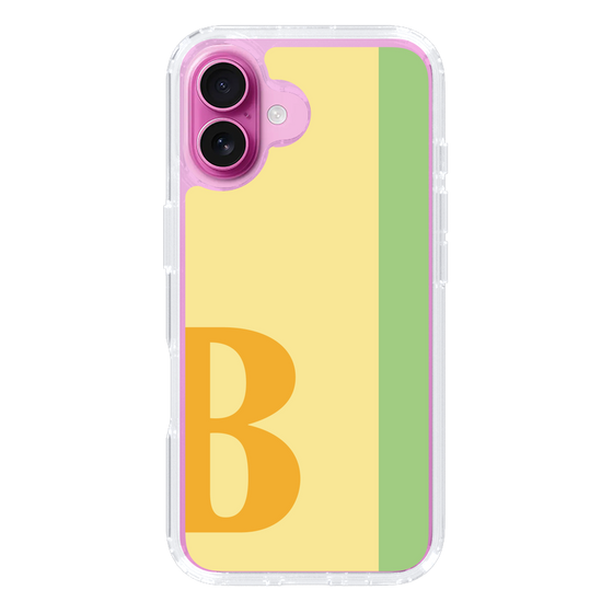 Slim Protection Case［ オリジナル - initial color line - B yellow ］