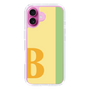 Slim Protection Case［ オリジナル - initial color line - B yellow ］
