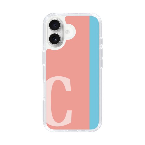 Slim Protection Case［ オリジナル - initial color line - C pink ］