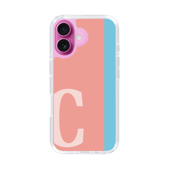 Slim Protection Case［ オリジナル - initial color line - C pink ］