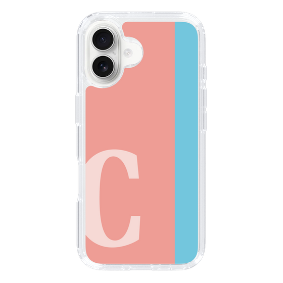 Slim Protection Case［ オリジナル - initial color line - C pink ］