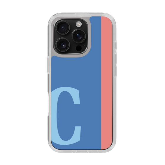 Slim Protection Case［ オリジナル - initial color line - C blue ］