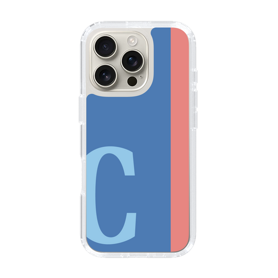 Slim Protection Case［ オリジナル - initial color line - C blue ］