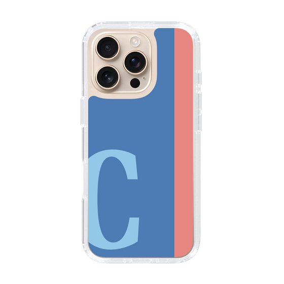 Slim Protection Case［ オリジナル - initial color line - C blue ］