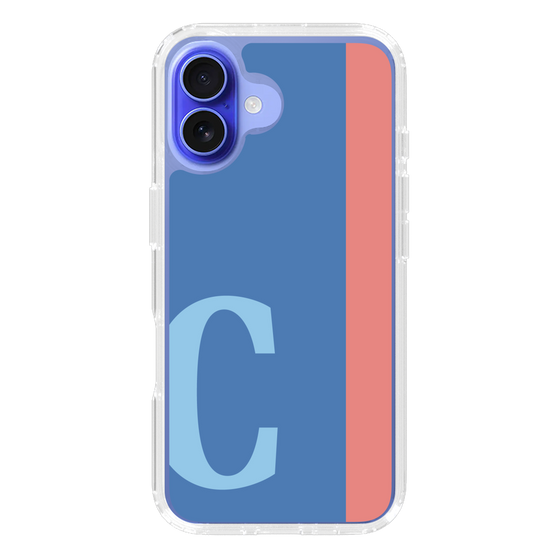 Slim Protection Case［ オリジナル - initial color line - C blue ］