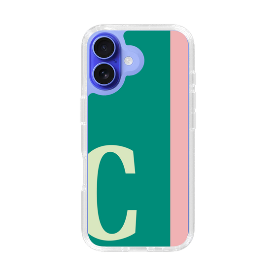 Slim Protection Case［ オリジナル - initial color line - C green ］