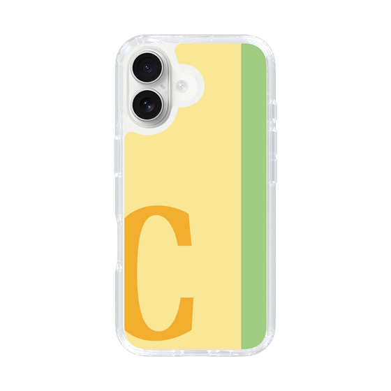 Slim Protection Case［ オリジナル - initial color line - C yellow ］