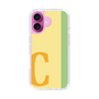 Slim Protection Case［ オリジナル - initial color line - C yellow ］