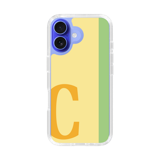Slim Protection Case［ オリジナル - initial color line - C yellow ］