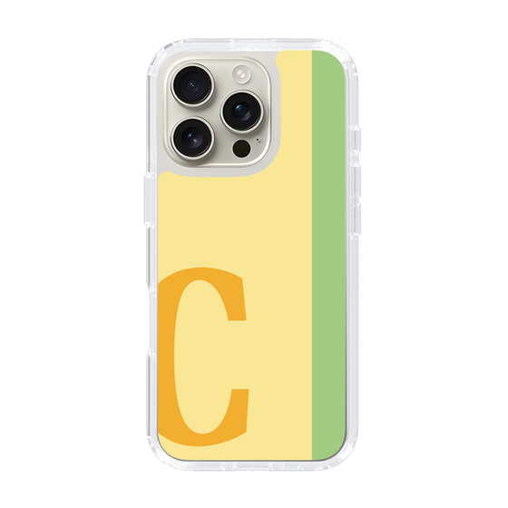 Slim Protection Case［ オリジナル - initial color line - C yellow ］