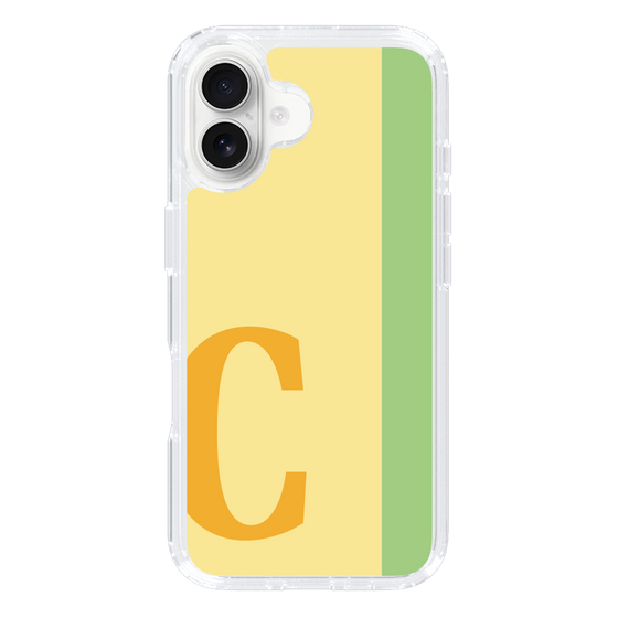 Slim Protection Case［ オリジナル - initial color line - C yellow ］