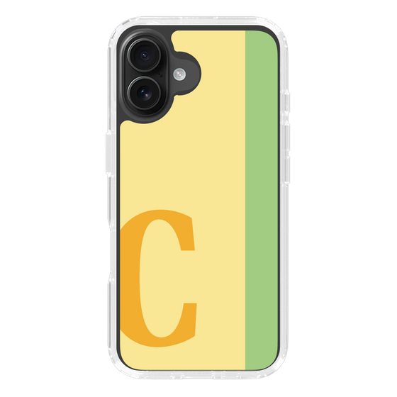 Slim Protection Case［ オリジナル - initial color line - C yellow ］