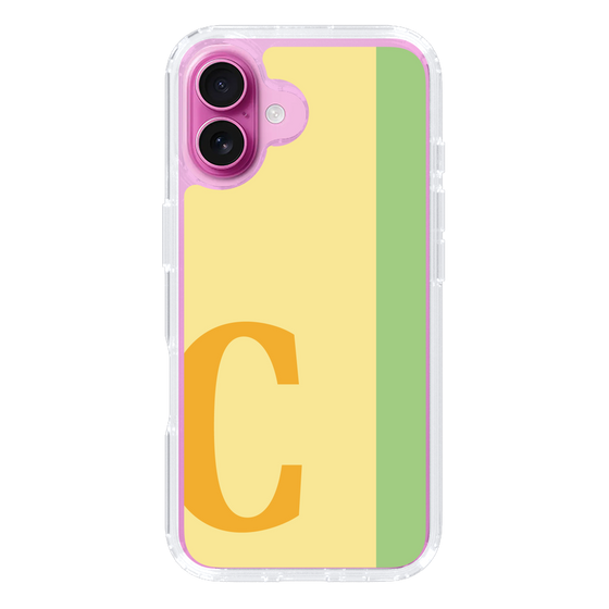 Slim Protection Case［ オリジナル - initial color line - C yellow ］