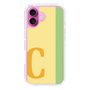 Slim Protection Case［ オリジナル - initial color line - C yellow ］