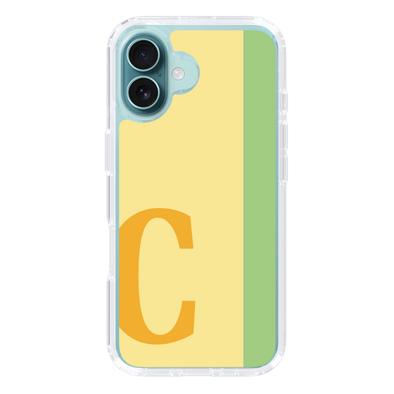 Slim Protection Case［ オリジナル - initial color line - C yellow ］