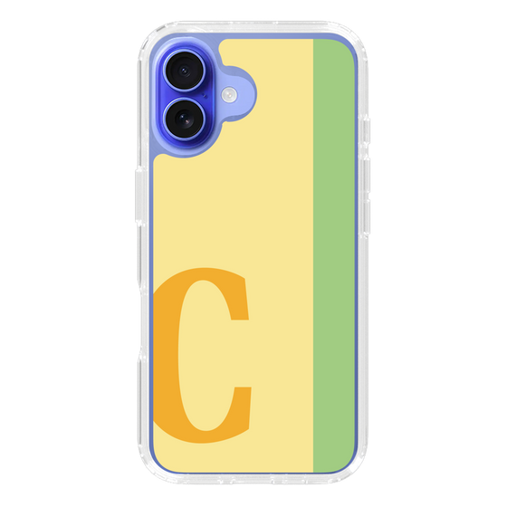 Slim Protection Case［ オリジナル - initial color line - C yellow ］