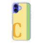 Slim Protection Case［ オリジナル - initial color line - C yellow ］