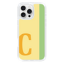 Slim Protection Case［ オリジナル - initial color line - C yellow ］