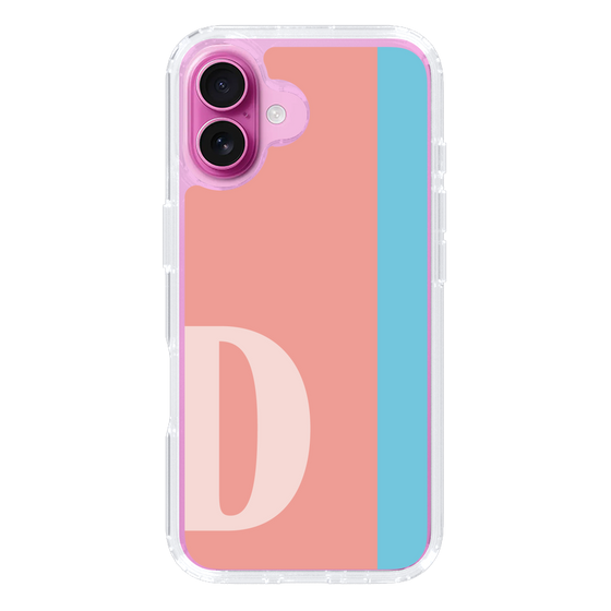 Slim Protection Case［ オリジナル - initial color line - D pink ］