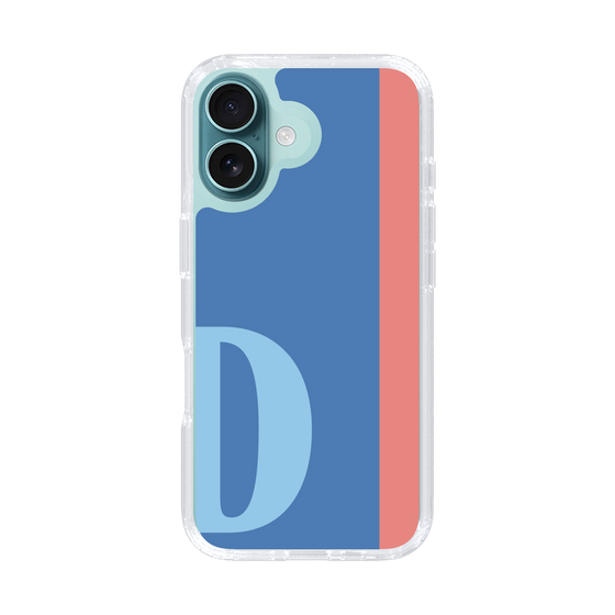 Slim Protection Case［ オリジナル - initial color line - D blue ］