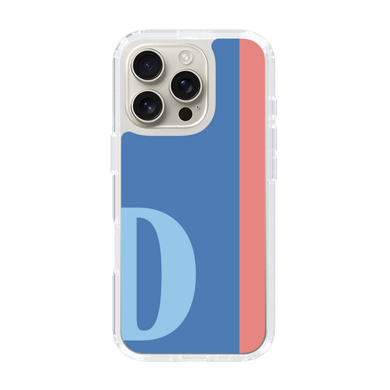 Slim Protection Case［ オリジナル - initial color line - D blue ］