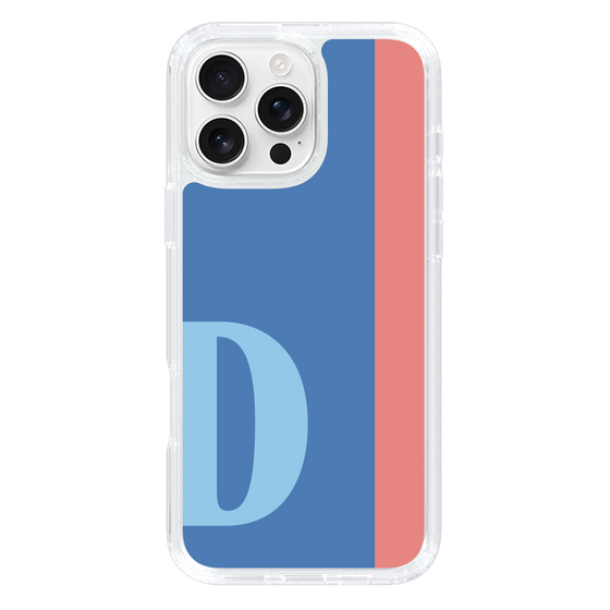 Slim Protection Case［ オリジナル - initial color line - D blue ］