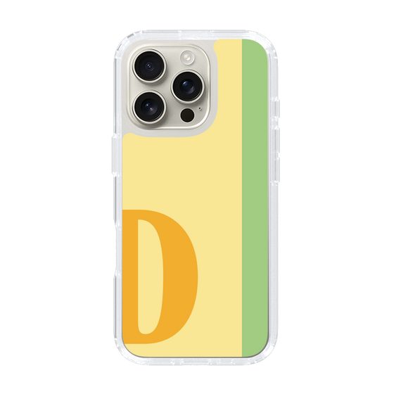 Slim Protection Case［ オリジナル - initial color line - D yellow ］