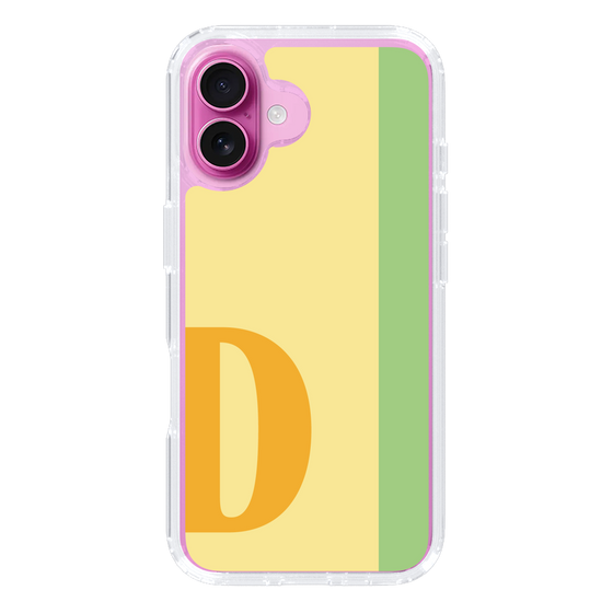 Slim Protection Case［ オリジナル - initial color line - D yellow ］