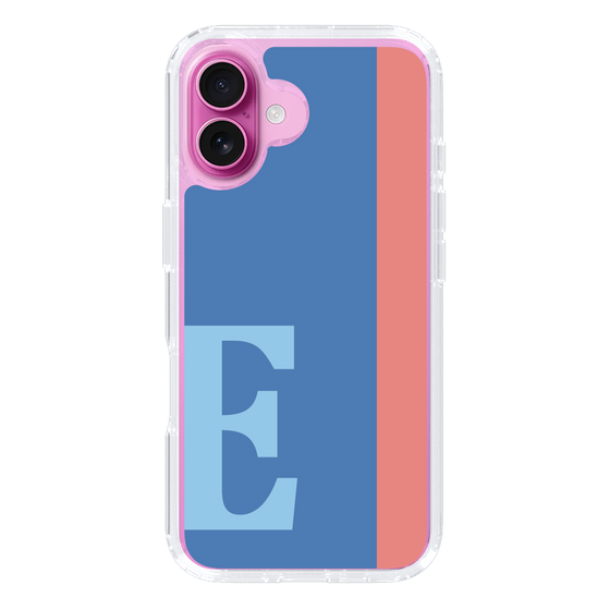 Slim Protection Case［ オリジナル - initial color line - E blue ］