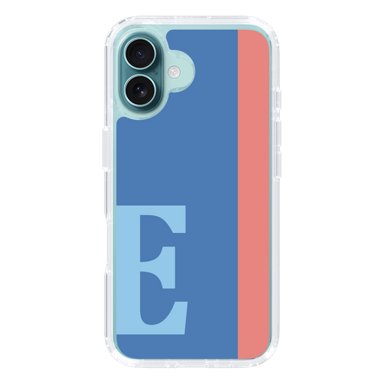 Slim Protection Case［ オリジナル - initial color line - E blue ］