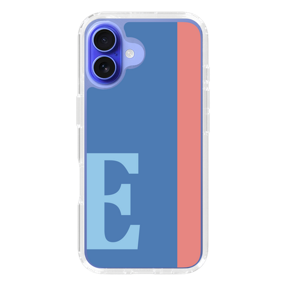 Slim Protection Case［ オリジナル - initial color line - E blue ］