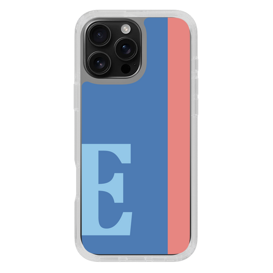 Slim Protection Case［ オリジナル - initial color line - E blue ］