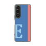 Slim Protection Case［ Original - initial color line - E blue ］
