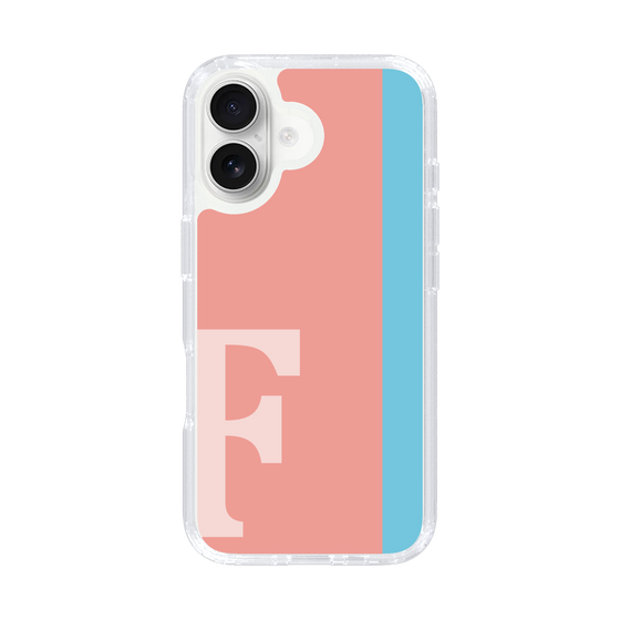 Slim Protection Case［ オリジナル - initial color line - F pink ］