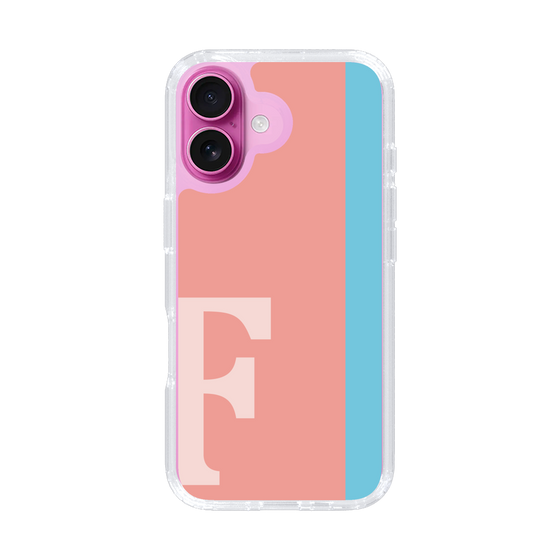Slim Protection Case［ オリジナル - initial color line - F pink ］