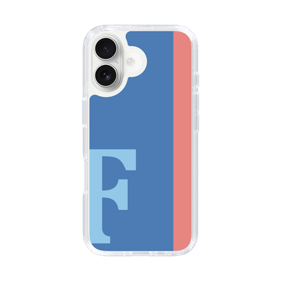Slim Protection Case［ オリジナル - initial color line - F blue ］