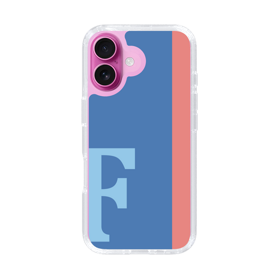 Slim Protection Case［ オリジナル - initial color line - F blue ］