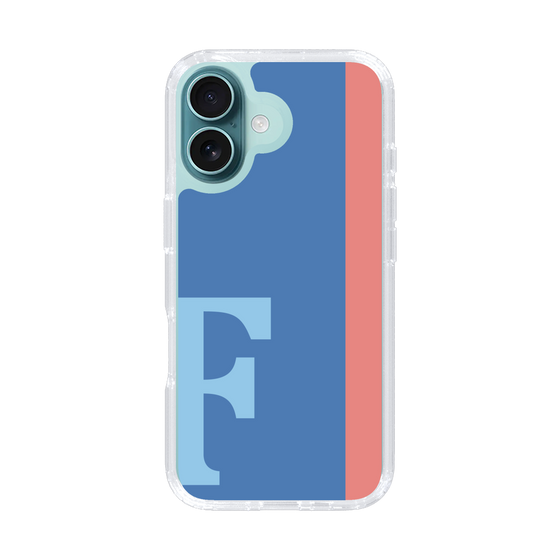 Slim Protection Case［ オリジナル - initial color line - F blue ］