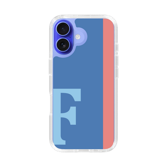 Slim Protection Case［ オリジナル - initial color line - F blue ］