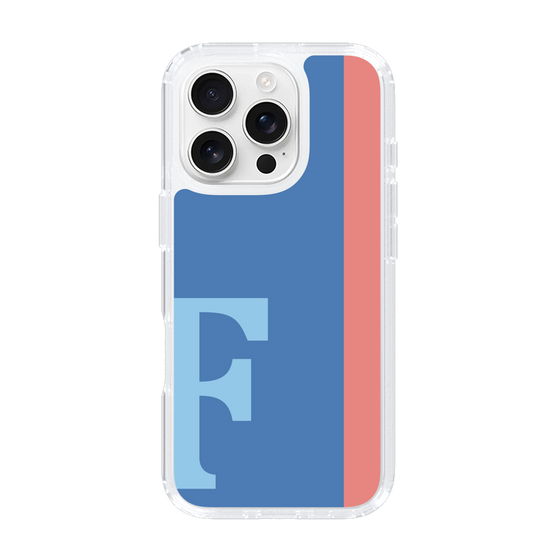 Slim Protection Case［ オリジナル - initial color line - F blue ］