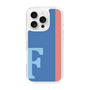 Slim Protection Case［ オリジナル - initial color line - F blue ］