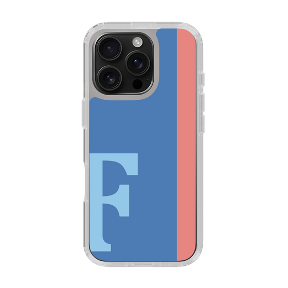 Slim Protection Case［ オリジナル - initial color line - F blue ］