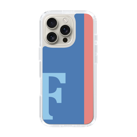 Slim Protection Case［ オリジナル - initial color line - F blue ］