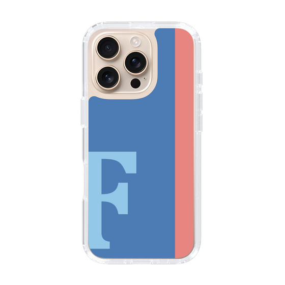 Slim Protection Case［ オリジナル - initial color line - F blue ］